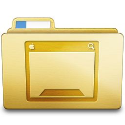 Yellow Desktop Icon 256x256 png